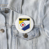 ボネア国旗の盾 缶バッジ (インサイチュ)