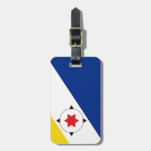ボネア島フラグ荷物タグ ラゲッジタグ (正面縦)