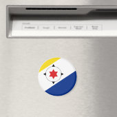 ボネア島国旗のマグネット マグネット (インサイチュ (食洗機))