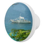 ボネア海ビューとボートセラミックプル セラミックノブ (右)