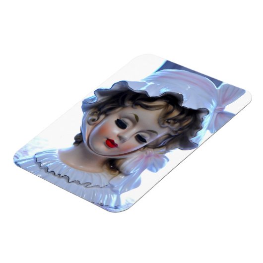 ボネビクトリアンットヘッドの花瓶に詰め込まガーリーれ! マグネット (左側)