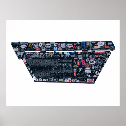 ボネビルソルトフラッツスピードウェ国際的イ ポスター (正面)