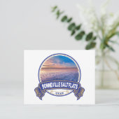 ボネビルソルトフラッツユタトラベルバッジ ポストカード (スタンド正面)