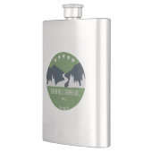 ボネビル海岸線跡 フラスク (左)