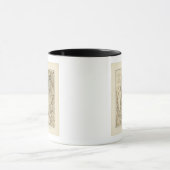 ボネビル湖の概要を復元 マグカップ (中央)