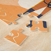 ボネールでのダイビングの準備 ジグソーパズル (側面)