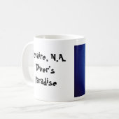 ボネールのスキューバマグのくらげ コーヒーマグカップ (正面左)