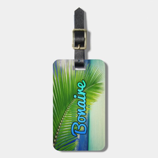 ボネールの荷札 ラゲッジタグ (正面縦)