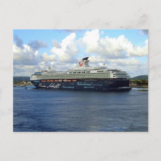 ボネールを着た ポストカード (正面)