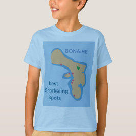 ボネール島の最高のシュノーケリングとダイビングスポット Tシャツ