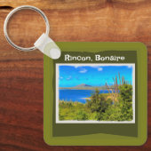 ボネール水彩林村 キーホルダー (正面)