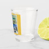 ボネール風景写真コラージュ ショットグラス (右)