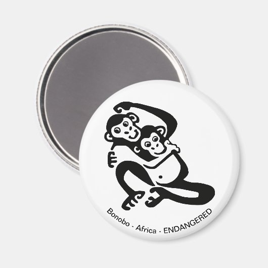 ボノボ –  マグネット (正面/裏面)