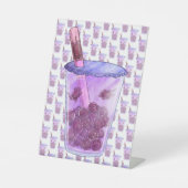 ボバねこ 台座サイン (正面)