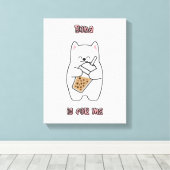 ボバは私のためだ キャンバスプリント (インサイチュ (ウッドフロア))