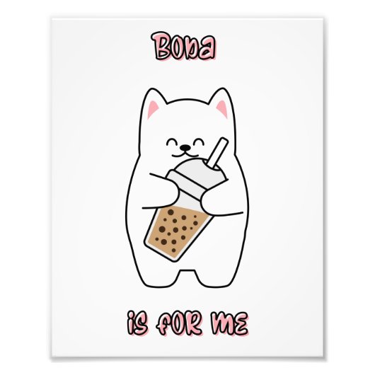 ボバは私のためだ フォトプリント            (正面)