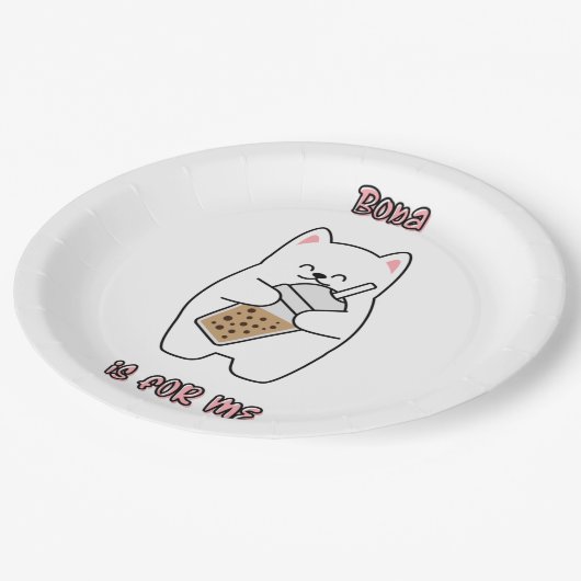 ボバは私のためだ ペーパープレート (アングル)