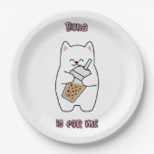 ボバは私のためだ ペーパープレート (正面)