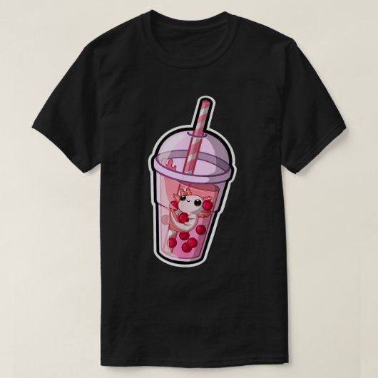 ボバアクソロトルかわいいアクソロトルラバーチャージャパン Tシャツ (デザイン正面)