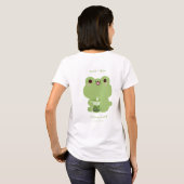 ボバカエル Tシャツ (裏面フル)
