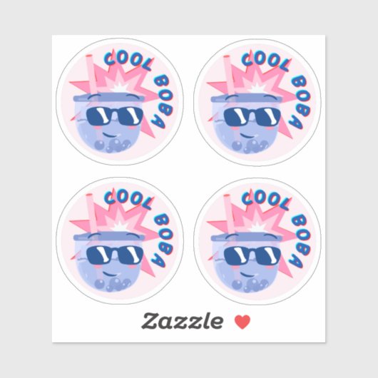 ボバクール- 4パック シール (シート)