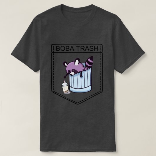ボバゴミTシャツポケット Tシャツ (デザイン正面)