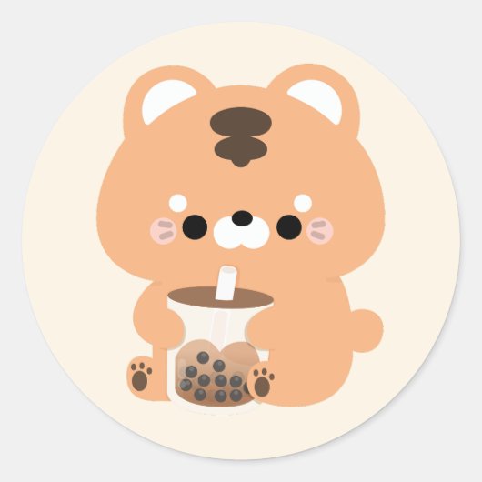 ボバタイガー ラウンドシール (正面)