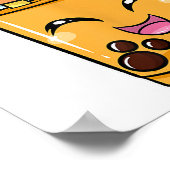 ボバタピオカ真珠バブルミルクティードリンクコルギDo ポスター (角)