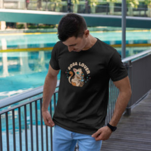 ボバティーキャットマンガ Tシャツ