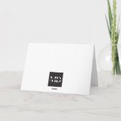 ボバティーキャラクター サンキューカード (裏面)