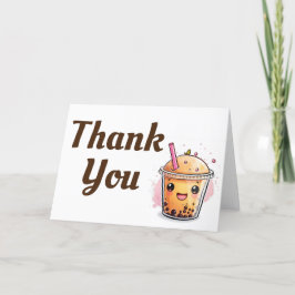 ボバティーキャラクター サンキューカード