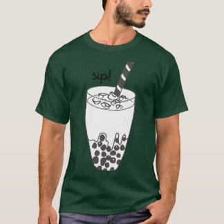 ボバティーブラック&ホワイト Tシャツ