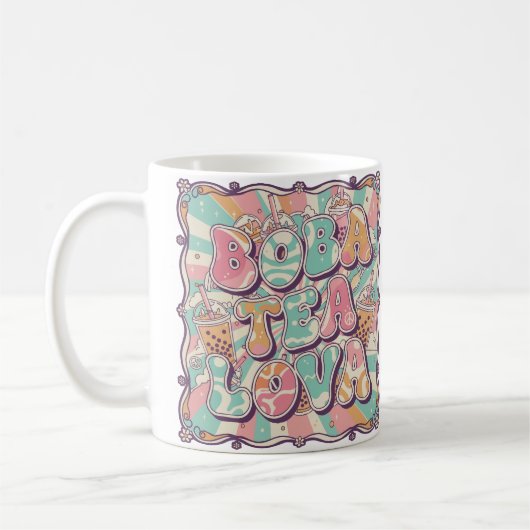 ボバティーラバ コーヒーマグカップ (左)