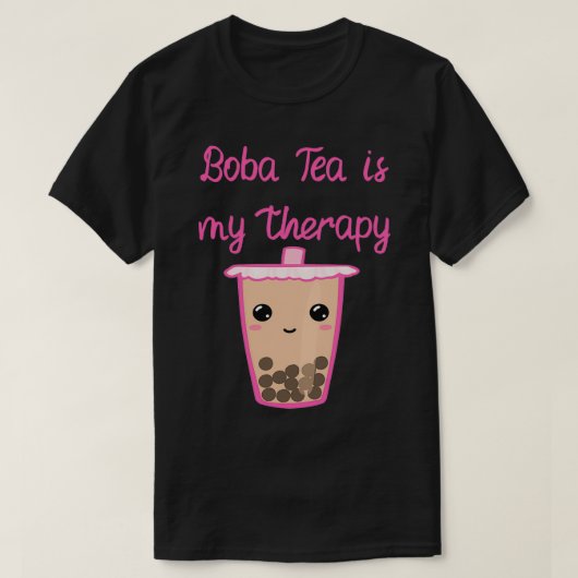 ボバティー恋人 Tシャツ (デザイン正面)