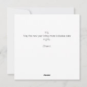 ボバティー ホリデー ウィンター チアー ニューハーフ バブルティー シーズンカード (裏面)