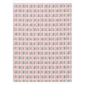 ボバブルタピオカパールミルクティードリンクグルメ テーブルクロス (正面)