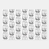 ボバブルティーいけなバチェロレッテ ラッピングペーパーシート (正面3)