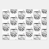 ボバブルティーいけなバチェロレッテ ラッピングペーパーシート (正面2)