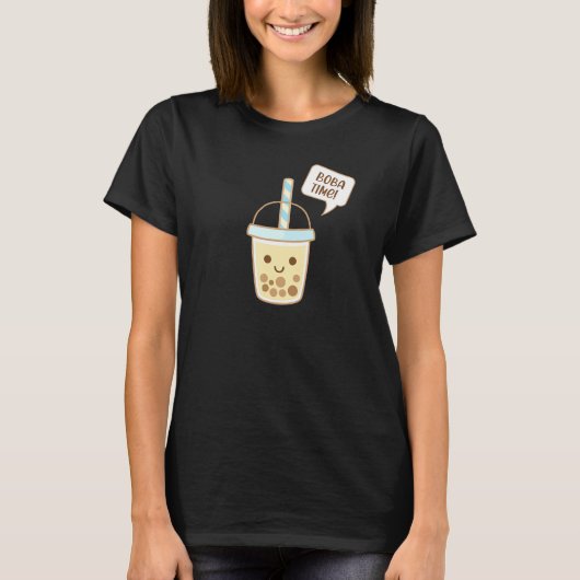 ボバブルティータイム Tシャツ (正面)