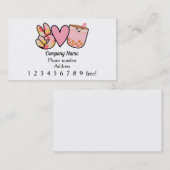 ボバブルティー報酬カード ロイヤリティカード (正面/裏面)