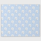 ボバポーラベア ラッピングペーパー (フラット)