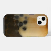ボバミルクティーの写真 iPhoneケース (裏面横)
