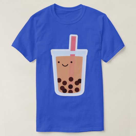 ボバミルクティータイム Tシャツ (デザイン正面)