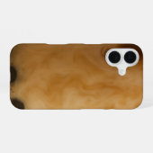 ボバミルクティー写真 iPhone 16ケース (裏面横)