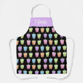 ボバミルクティー味 エプロン (正面)
