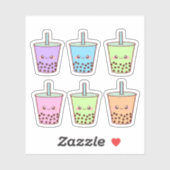 ボバミルクティー味 シール (シート)