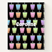 ボバミルクティー味 ノートブック (裏面)