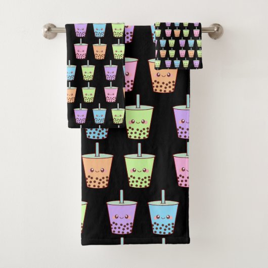 ボバミルクティー味 バスタオルセット (インサイチュ)