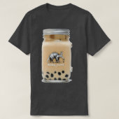 ボバヤーズ泡茶 Tシャツ (デザイン正面)
