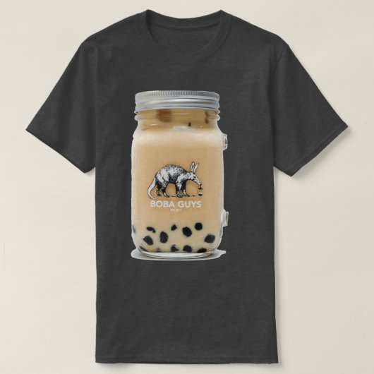 ボバヤーズ泡茶 Tシャツ (デザイン正面)